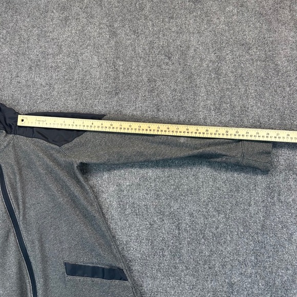 Under Armour Performance Fleece Full Zip Jacket Women's XS Gray Black Athletic - Picture 9 of 12